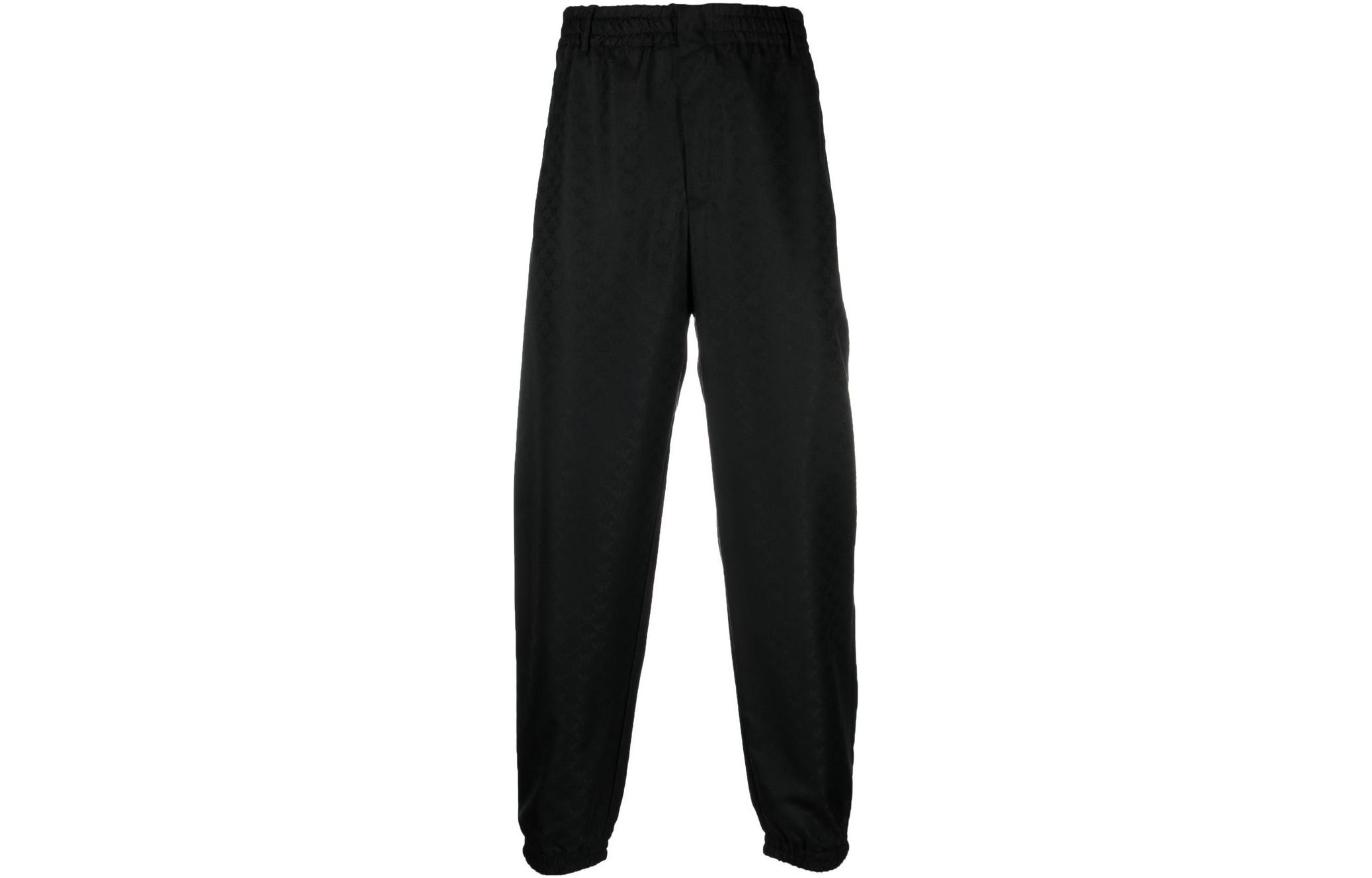 Order Emporio Armani 2022秋冬款黑色高腰休闲运动裤 6L1PF3-1NT3Z-0999