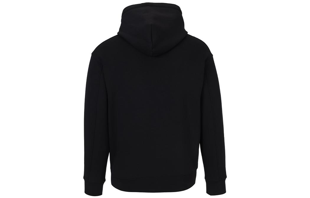 Emporio Armani FW22  Black Hoodie with Solid Color Letter Print Design. 6L1MM9-JHSZ-0059 圖 3