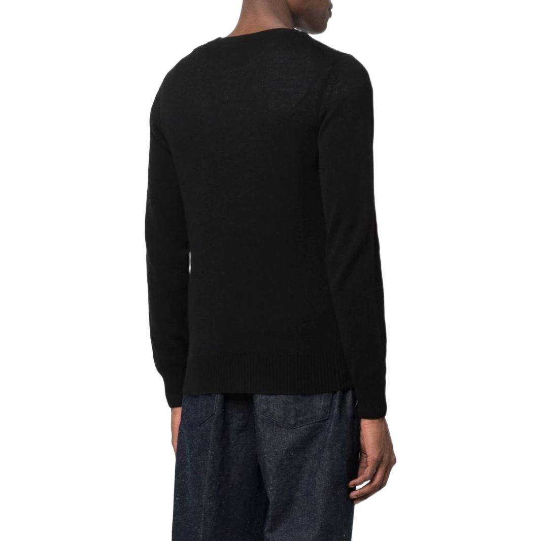 EMPORIO ARMANI FW22  Black Knitted Cashmere Sweater Long Sleeve Pullover 8N1M391M71Z0999 圖 4