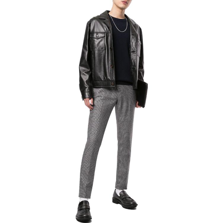 EMPORIO ARMANI FW22  Black Knitted Cashmere Sweater Long Sleeve Pullover 8N1M391M71Z0999 圖 7