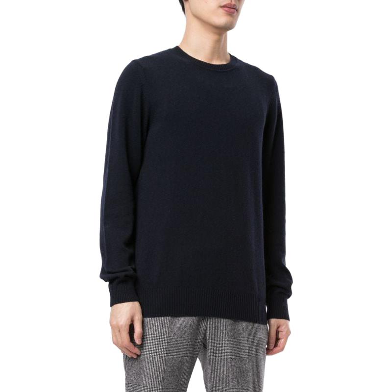 EMPORIO ARMANI FW22  Black Knitted Cashmere Sweater Long Sleeve Pullover 8N1M391M71Z0999 圖 8