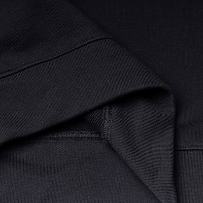 EMPORIO ARMANI FW22 Black Letter Print Turtleneck Sustainable Sweatshirt 6L1M8E-1JSFZ-0999 Details for EMPORIO ARMANI FW22 Black Letter Print Turtleneck Sustainable Sweatshirt 6L1M8E-1JSFZ-0999