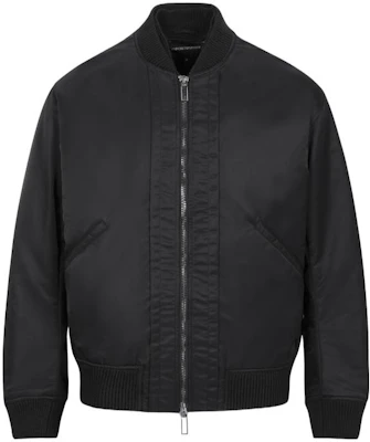 EMPORIO ARMANI FW22 Jaket Hitam Kapas Lengan Panjang Logo Sulam. 6L1BP0-1NMZZ-0999 Buy EMPORIO ARMANI FW22 Jaket Hitam Kapas Lengan Panjang Logo Sulam. 6L1BP0-1NMZZ-0999