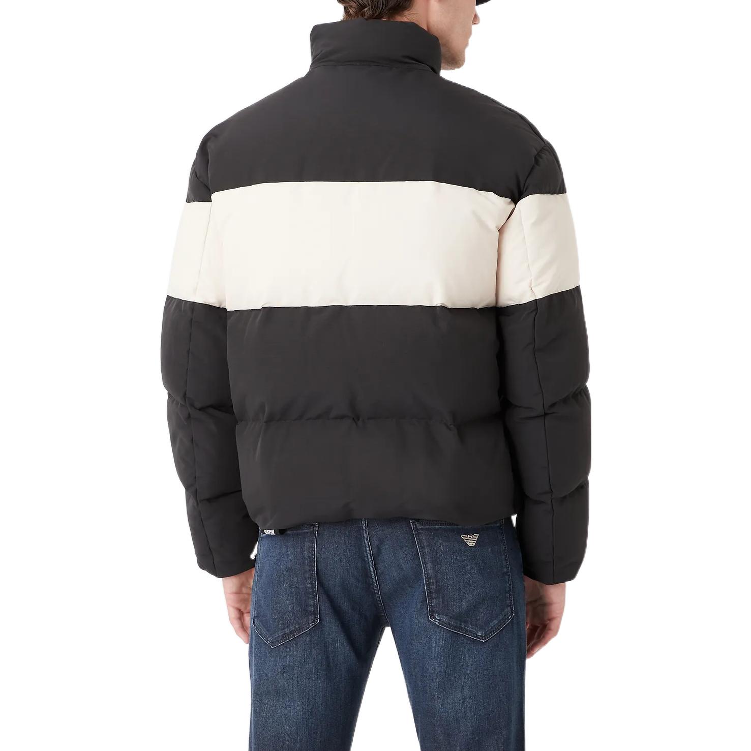 EMPORIO ARMANI FW22  Black Logo Embroidered Relaxed Fit Jacket. 6L1BL71-NKZZ1-0920 圖 5