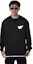 Purchase Emporio Armani FW22 Black Logo Print Loose Fit Crewneck Sweatshirt 6L1MB5-1JQNZ-0999