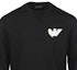 Sizing Emporio Armani FW22 Black Logo Print Loose Fit Crewneck Sweatshirt 6L1MB5-1JQNZ-0999