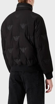 Chaqueta Acolchada Logo Negro Cuello Alto EMPORIO ARMANI FW22. 6L1BP4-1NNDZ-0999 Details for Chaqueta Acolchada Logo Negro Cuello Alto EMPORIO ARMANI FW22. 6L1BP4-1NNDZ-0999