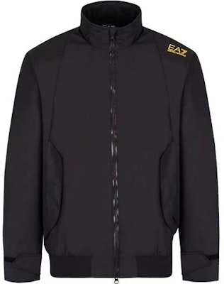 EMPORIO ARMANI FW22 Black Logo Print Zip-Up Jacket. 6LPB07-PN27Z-0208 Order EMPORIO ARMANI FW22 Black Logo Print Zip-Up Jacket. 6LPB07-PN27Z-0208