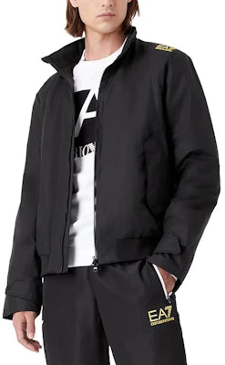 EMPORIO ARMANI FW22 Black Logo Print Zip-Up Jacket. 6LPB07-PN27Z-0208 Purchase EMPORIO ARMANI FW22 Black Logo Print Zip-Up Jacket. 6LPB07-PN27Z-0208