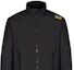 Sizing EMPORIO ARMANI FW22 Black Logo Print Zip-Up Jacket. 6LPB07-PN27Z-0208