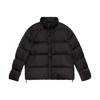 Emporio Armani FW22 Black Puffer Jacket Warm Slim Fit Long Sleeve Down Coat 8N1BN31-NHQZ1-F046