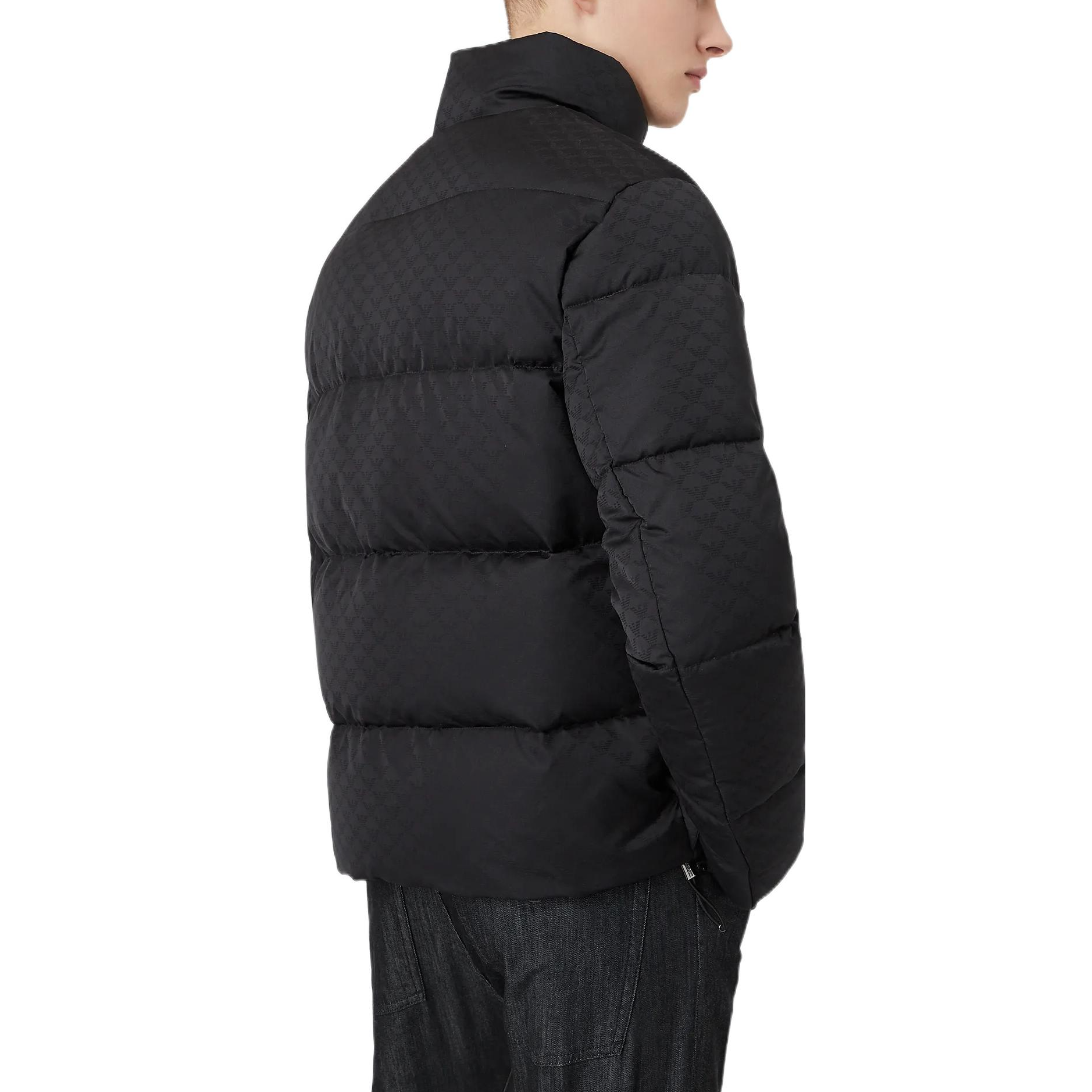 Purchase エンポリオ アルマーニ FW22 ブラック ダウンジャケット スリムフィット 長袖 8N1BN31-NHQZ1-F046