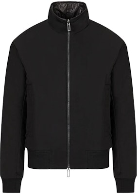 EMPORIO ARMANI FW22 黑色壓紋Logo可雙面穿皮革夾克. H31R7H-C1P7H-999 Lookbook EMPORIO ARMANI FW22 黑色壓紋Logo可雙面穿皮革夾克. H31R7H-C1P7H-999