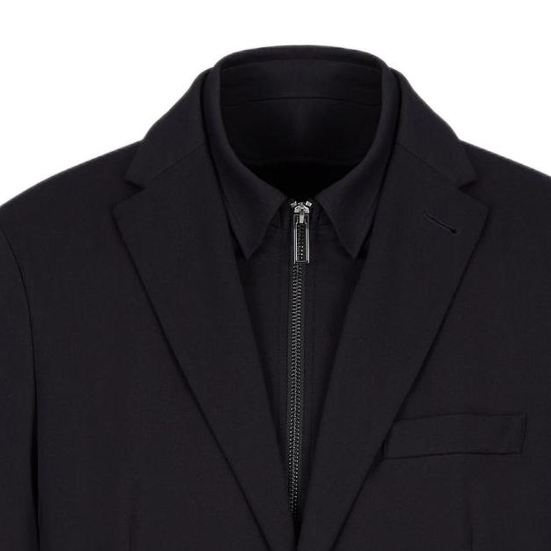 Details for Emporio Armani FW22 黑色純色休閒長袖西裝外套夹克。 6L1GL0-1JGXZ-0920