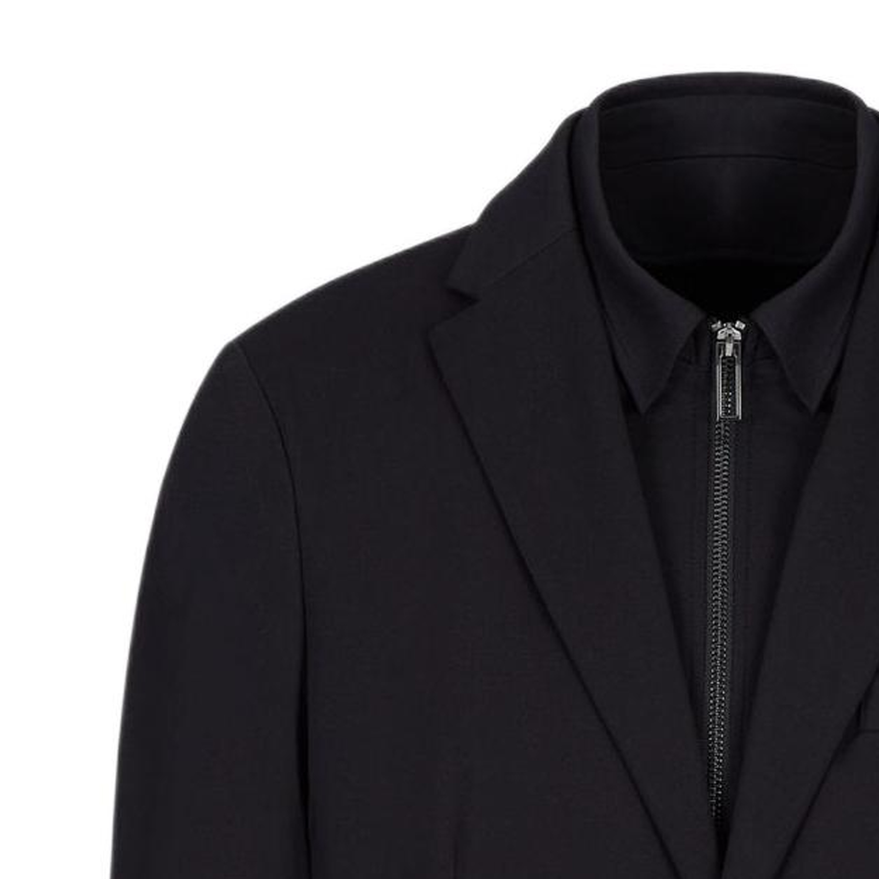 Sizing Emporio Armani FW22 黑色純色休閒長袖西裝外套夹克。 6L1GL0-1JGXZ-0920