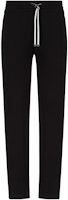 EMPORIO ARMANI FW22 Black Solid Drawstring Knit Casual Sweatpants 8N1PD81-JHSZ1-0999 EMPORIO ARMANI FW22 Black Solid Drawstring Knit Casual Sweatpants 8N1PD81-JHSZ1-0999