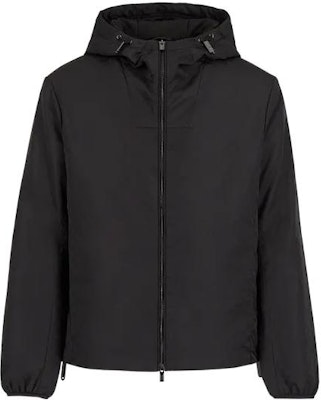 EMPORIO ARMANI FW22 Jaket Hoodie Zip-Up Hitam Solid. 8N1BN41-NHQZ1-F052 Order EMPORIO ARMANI FW22 Jaket Hoodie Zip-Up Hitam Solid. 8N1BN41-NHQZ1-F052