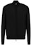 Order EMPORIO ARMANI FW22 Black Solid Zip-Up Stand Collar Jacket 8N1MUZ1-MJXZ1-0999
