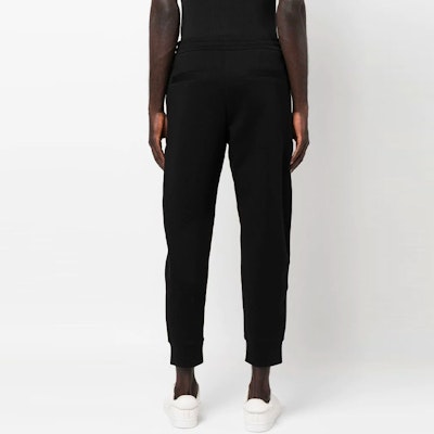 EMPORIO ARMANI FW22 Black Straight-Leg Logo Sweatpants. 6L1P84-1JHSZ-0999 Shop EMPORIO ARMANI FW22 Black Straight-Leg Logo Sweatpants. 6L1P84-1JHSZ-0999