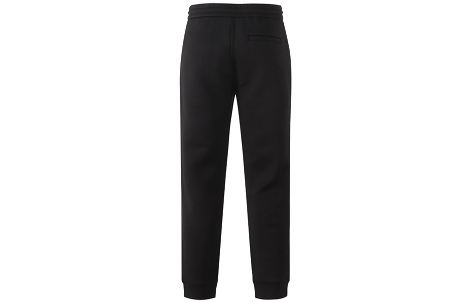 Lookbook Emporio Armani FW22  Black Sweatpants with Logo Embroidery. 6L1P6T-1JV9Z-0999