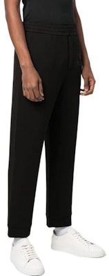 Emporio Armani FW22 Black Sweatpants with Logo Embroidery. 6L1P6T-1JV9Z-0999 Sizing Emporio Armani FW22 Black Sweatpants with Logo Embroidery. 6L1P6T-1JV9Z-0999