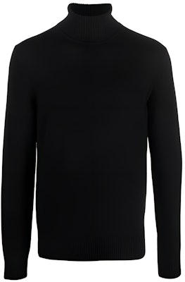 EMPORIO ARMANI FW22 Black Wool Turtleneck Knit Sweater. 8N1MVB-1M67Z-0999 Buy EMPORIO ARMANI FW22 Black Wool Turtleneck Knit Sweater. 8N1MVB-1M67Z-0999