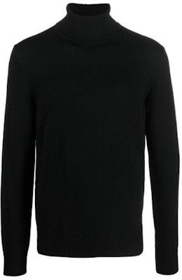 EMPORIO ARMANI FW22 Black Wool Turtleneck Knit Sweater. 8N1MVB-1M67Z-0999 Order EMPORIO ARMANI FW22 Black Wool Turtleneck Knit Sweater. 8N1MVB-1M67Z-0999