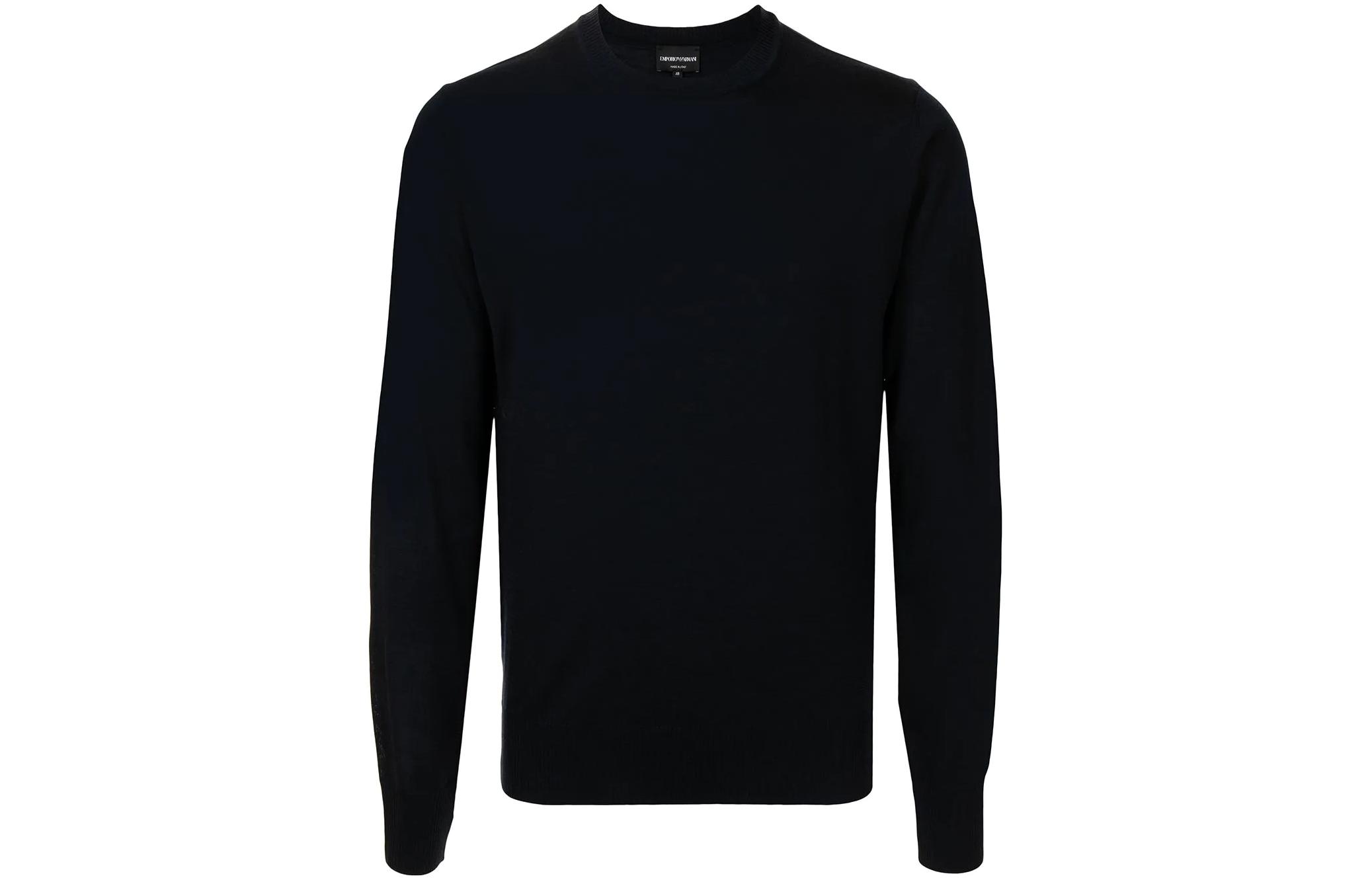 Order Jersey de Lana Azul Emporio Armani FW22 Cuello Redondo. 8N1M42-1M67Z-0909