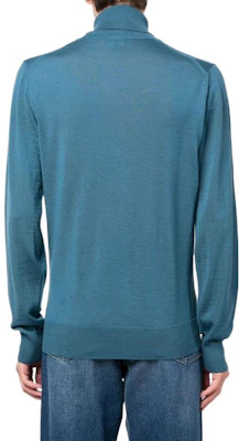 EMPORIO ARMANI FW22 Blue High-Neck Long-Sleeve Sweater 8N1M43-1M67Z-0909 Shop EMPORIO ARMANI FW22 Blue High-Neck Long-Sleeve Sweater 8N1M43-1M67Z-0909