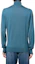 Shop EMPORIO ARMANI FW22 Blue High-Neck Long-Sleeve Sweater 8N1M43-1M67Z-0909