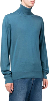 EMPORIO ARMANI FW22 Blue High-Neck Long-Sleeve Sweater 8N1M43-1M67Z-0909 Purchase EMPORIO ARMANI FW22 Blue High-Neck Long-Sleeve Sweater 8N1M43-1M67Z-0909