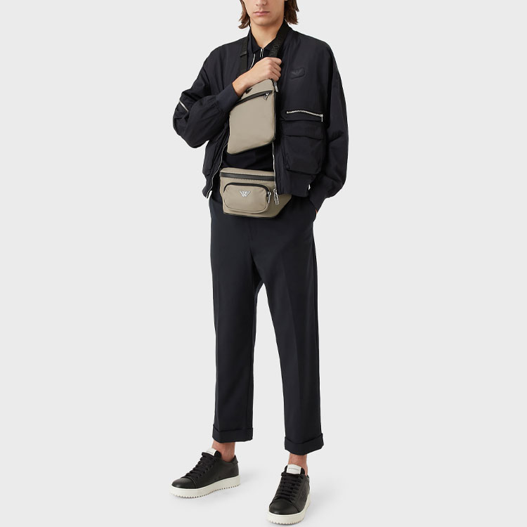 EMPORIO ARMANI FW22  Blue Multi-Pocket Flight Jacket 6L1BM4-1NKWZ-0920 圖 3