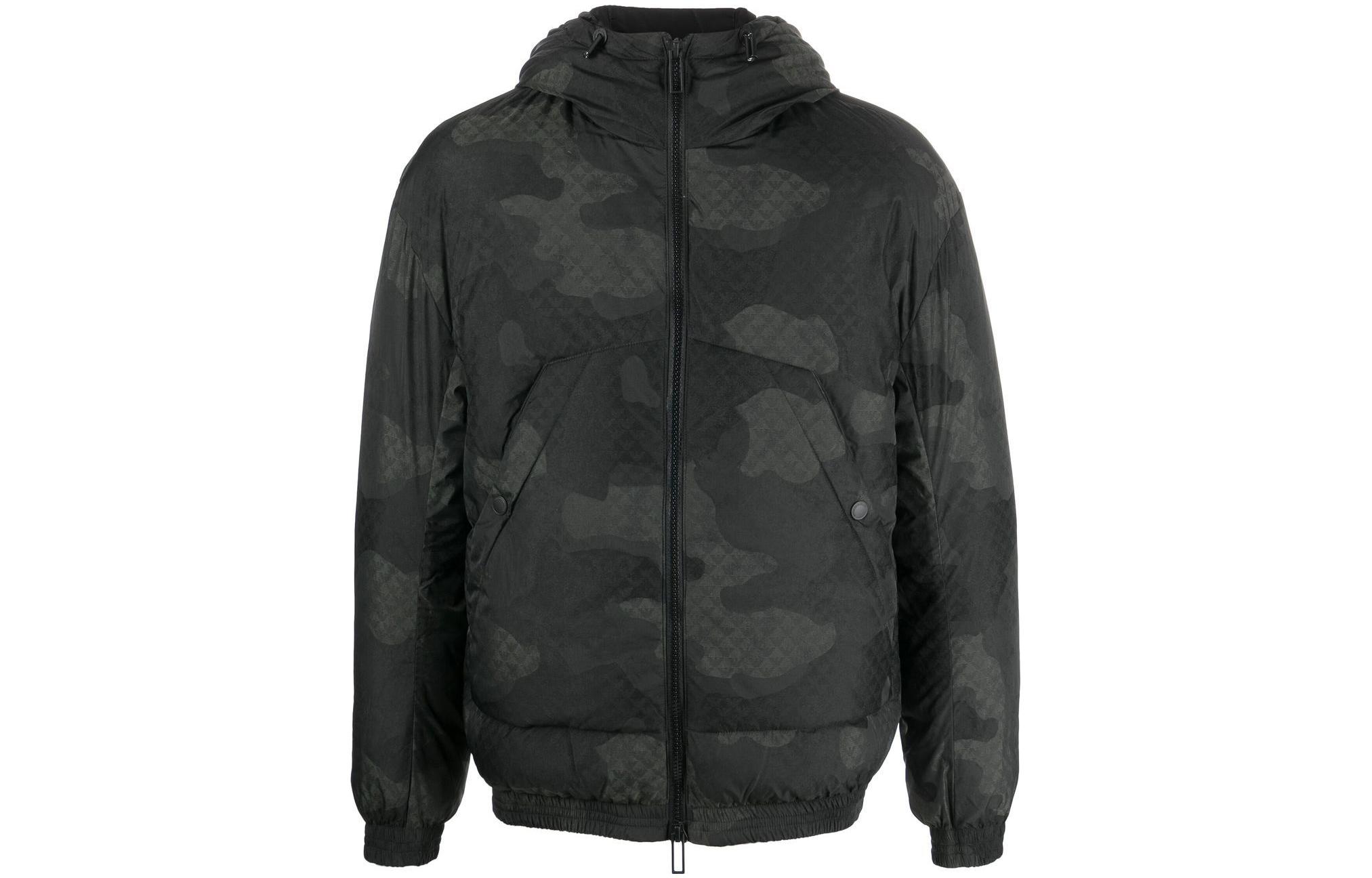 Emporio Armani FW22  Camouflage Print Jacket 6L1BP1-1NNAZ-0558
