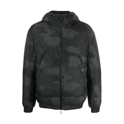 Emporio Armani FW22 Camouflage Print Jacket 6L1BP1-1NNAZ-0558