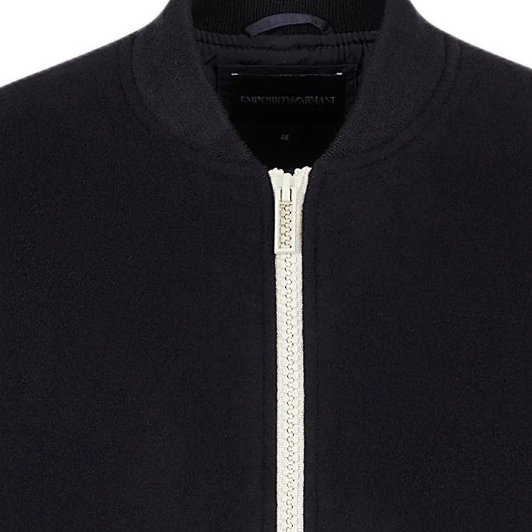 EMPORIO ARMANI FW22  Colorblock Striped Baseball Jacket - Navy Blue 6L1BL8-1NMYZ-0920 圖 6