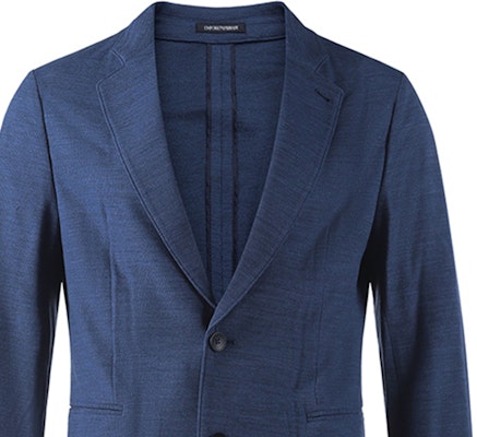 エンポリオアルマーニ FW22 ダークブルー 軽量 カジュアル 長袖ブレザー H31G37-C1055-909 Shop エンポリオアルマーニ FW22 ダークブルー 軽量 カジュアル 長袖ブレザー H31G37-C1055-909