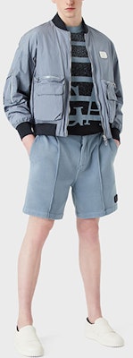 エンポリオ アルマーニ FW22 イーグルロゴ ストライプ ニットセーター - マルチカラー 6L1MX9-1MKYZ-F925 Lookbook エンポリオ アルマーニ FW22 イーグルロゴ ストライプ ニットセーター - マルチカラー 6L1MX9-1MKYZ-F925