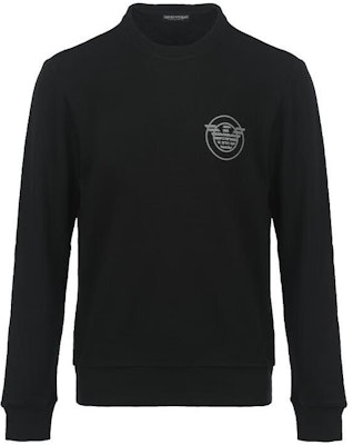 Emporio Armani FW22 印花標誌運動衫與休閒褲套裝 - 黑色 1119432-F5730-0020 Lookbook Emporio Armani FW22 印花標誌運動衫與休閒褲套裝 - 黑色 1119432-F5730-0020