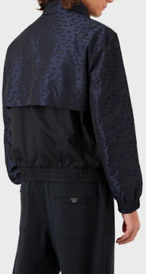 엠포리오 아르마니 FW22 로고 프린트 집업 재킷 네이비 블루 긴팔 아우터웨어 6L1BL61-NKYZ-F923 Shop 엠포리오 아르마니 FW22 로고 프린트 집업 재킷 네이비 블루 긴팔 아우터웨어 6L1BL61-NKYZ-F923