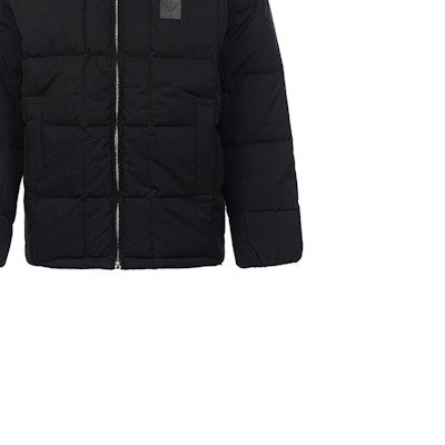 エンポリオアルマーニ FW22 ロゴ ジップアップ ダウンジャケット - ソリッドダークブルー 6L1BS41-NNLZ-0920 Details for エンポリオアルマーニ FW22 ロゴ ジップアップ ダウンジャケット - ソリッドダークブルー 6L1BS41-NNLZ-0920