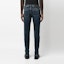 Shop EMPORIO ARMANI FW22 Seluar Jeans Denim Biru Indigo Straight-Leg Mid-Rise. 6L1J75-1DS5Z-0942