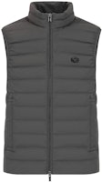 Emporio Armani FW22 Quilted Down Vest Solid Color Gray. 8N1BQ11-NLRZ1-0633 Emporio Armani FW22 Quilted Down Vest Solid Color Gray. 8N1BQ11-NLRZ1-0633