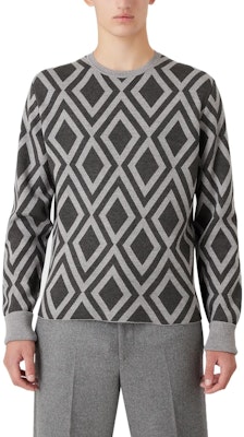 EMPORIO ARMANI FW22 Quilted Pattern Long Sleeve Sweater - Multicolor. 6L1MW5-M30Z1-F649 Shop EMPORIO ARMANI FW22 Quilted Pattern Long Sleeve Sweater - Multicolor. 6L1MW5-M30Z1-F649