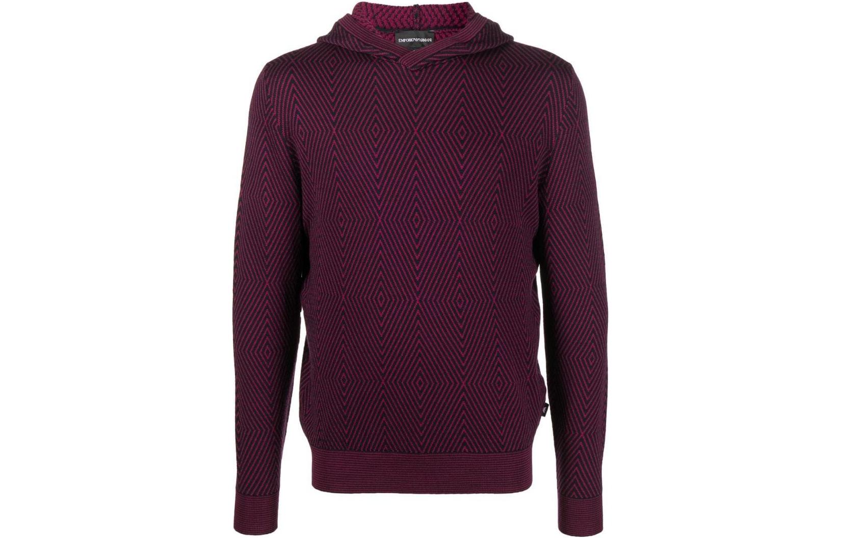 Emporio Armani FW22  Red Pullover Hoodie Sweater. 6L1MXP1-MBUZ-F952 圖 2