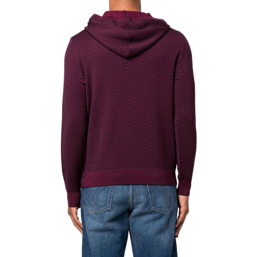 Emporio Armani FW22  Red Pullover Hoodie Sweater. 6L1MXP1-MBUZ-F952 圖 4