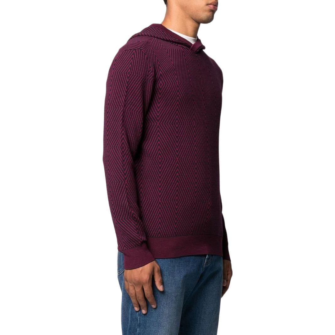 Emporio Armani FW22  Red Pullover Hoodie Sweater. 6L1MXP1-MBUZ-F952 圖 5