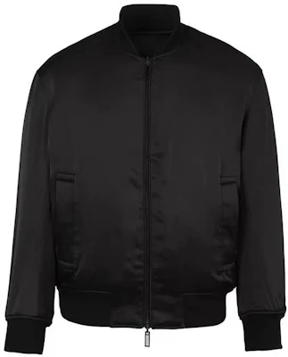 EMPORIO ARMANI FW22 雙面標誌飛行夾克 黑色 6L1BP51-NNMZ1-0999 Lookbook EMPORIO ARMANI FW22 雙面標誌飛行夾克 黑色 6L1BP51-NNMZ1-0999