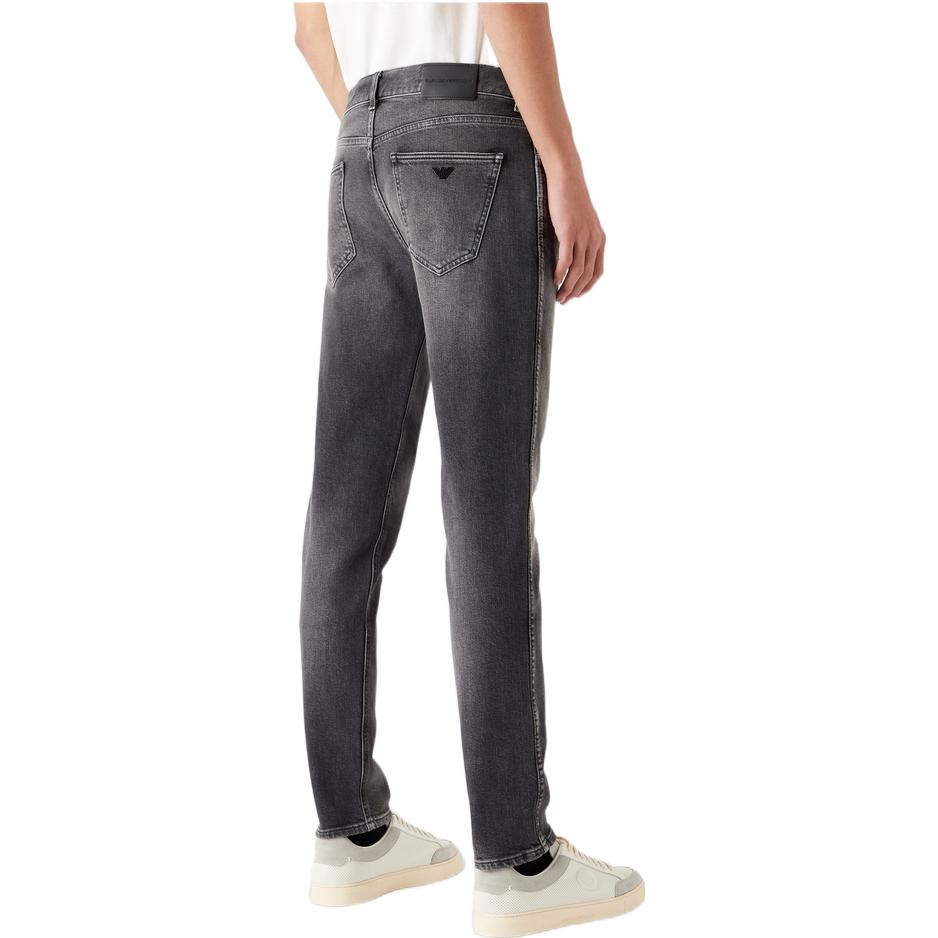 Details for EMPORIO ARMANI FW22 修身對比噴塗口袋牛仔褲 - 灰色 6L1J16-1DS4Z-0006
