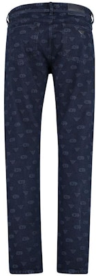 Emporio Armani FW22 修身蓝色花卉印花牛仔裤 6L1J75-1DMAZ-0920 Lookbook Emporio Armani FW22 修身蓝色花卉印花牛仔裤 6L1J75-1DMAZ-0920