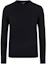 Buy EMPORIO ARMANI FW22 Solid Color Crewneck Knit Sweater - Navy Blue 8N1M421-M67Z1-0922